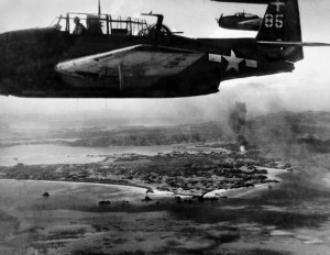WWII U.S. AIR RAID OKINAWA